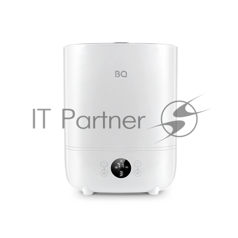 Увлажнитель BQ HDR2002 White. Мощность:23 Вт/Объем:3л/До 15 часов непрерывной работы/Регулировка интенсивности испарения/Расход воды до 200мл/ч /Площадь помещения до 20 м2/ Защита от сухого включения/ Верхний залив воды/Таймер до 8 часов/ Супер тихий