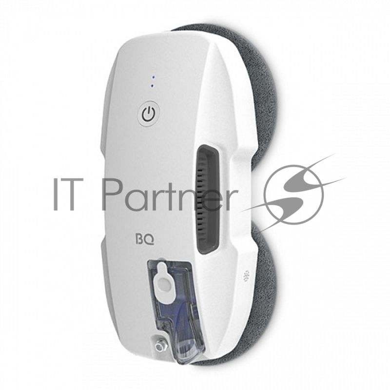 Робот-мойщик окон BQ WR201S White. Мощность 90 Вт/Объем 20мл/Объем для чистящего средства 100мл/Параметры электропитания 100-240 В,50-60 Гц/Страховочный трос 5м/Минимальная рабочая зона 35х35см/Планирования пути IQ навигатор