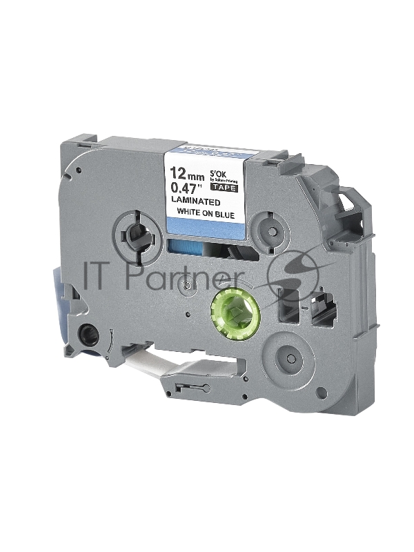 Кассета с лентой SOK by Sakura Printing TZE535 для Brother, белый на синем, 12мм/8м , наклейка