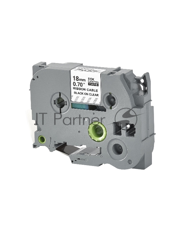 Кассета с лентой SOK by Sakura Printing TZEFX141 для Brother, черный на прозрачном, 18мм/8м , наклейка