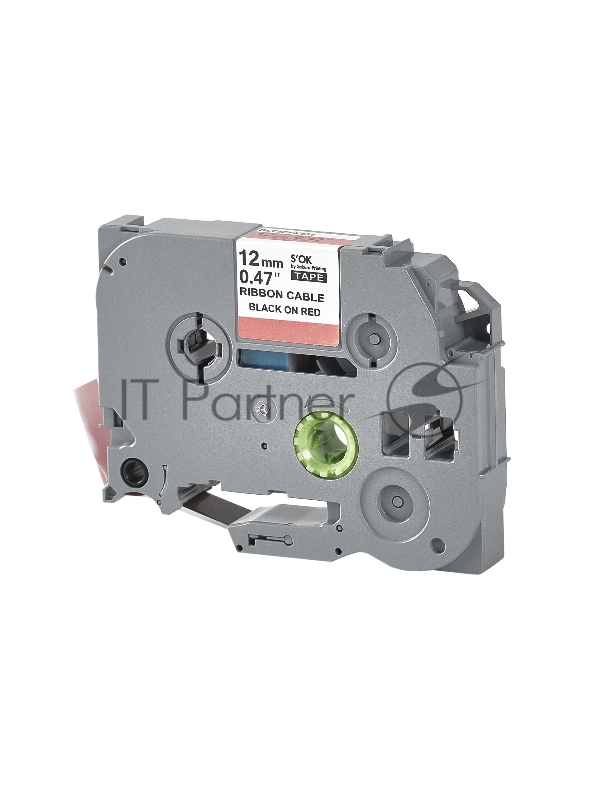 Кассета с лентой SOK by Sakura Printing TZEFX431 для Brother, черный на красном, 12мм/8м , наклейка