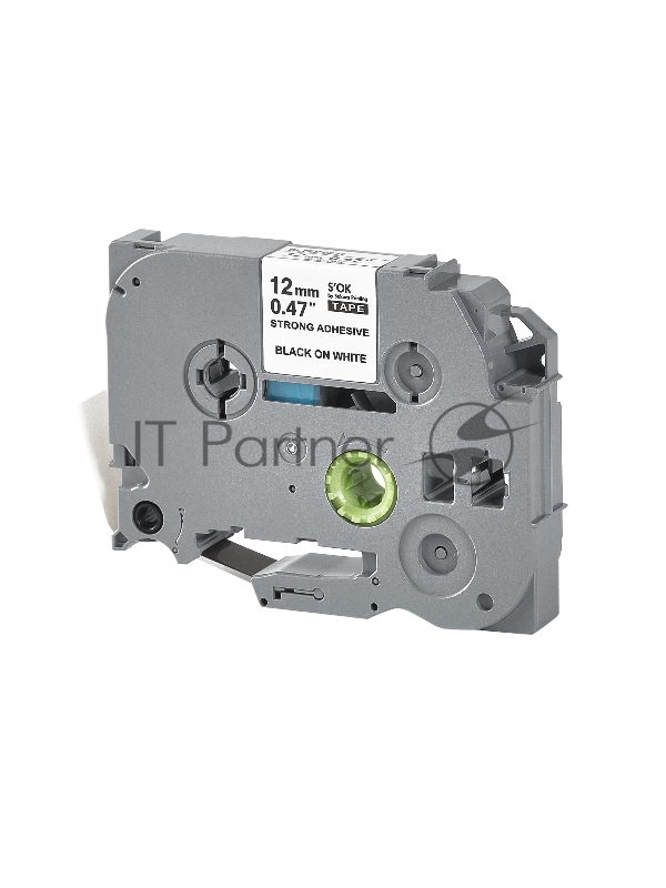 Кассета с лентой SOK by Sakura Printing TZES231 для Brother, черный на белом, 12мм/8м , наклейка