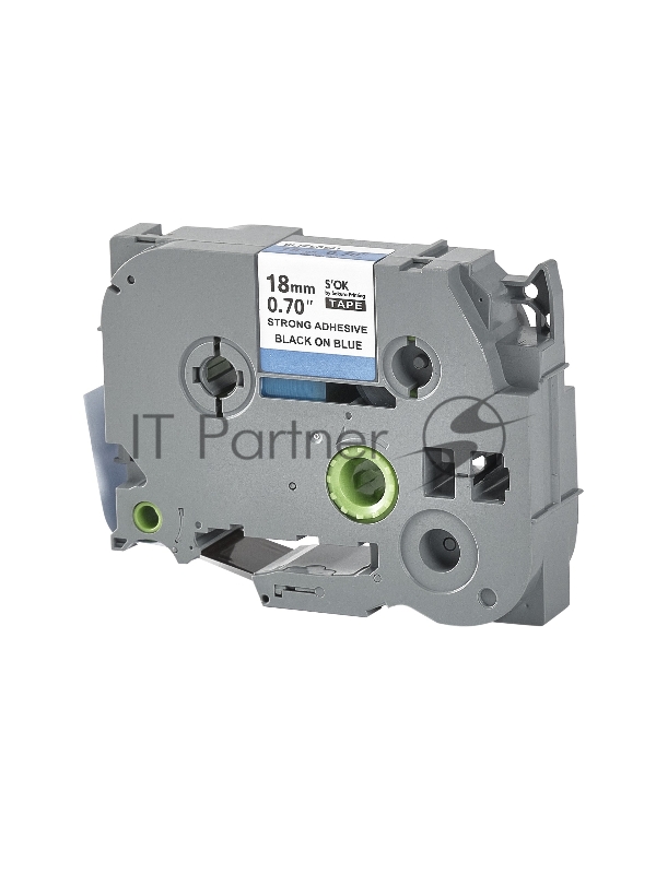 Кассета с лентой SOK by Sakura Printing TZES541 для Brother, черный на синем, 18мм/8м , наклейка