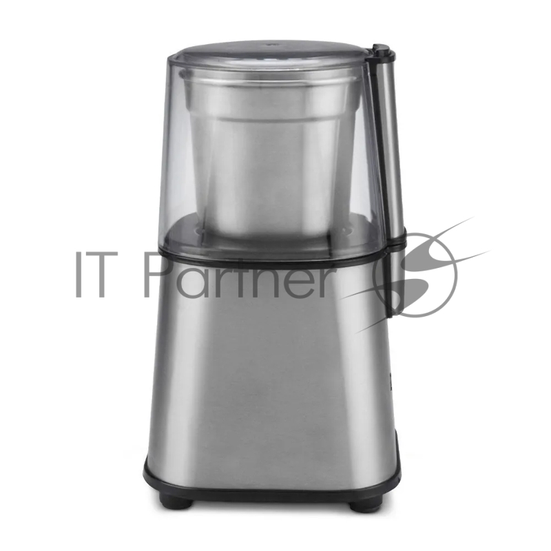 Кофемолка BQ CG1004 Steel-Black, Мощность 220 Вт, 60 г максимальная загрузка, Подходит не только для измельчения кофейных зерен, но и для помола круп, орешков, специй и т. д., Компактный, простой и удобный , Нож из нержавеющей стали , Корпус из нержа