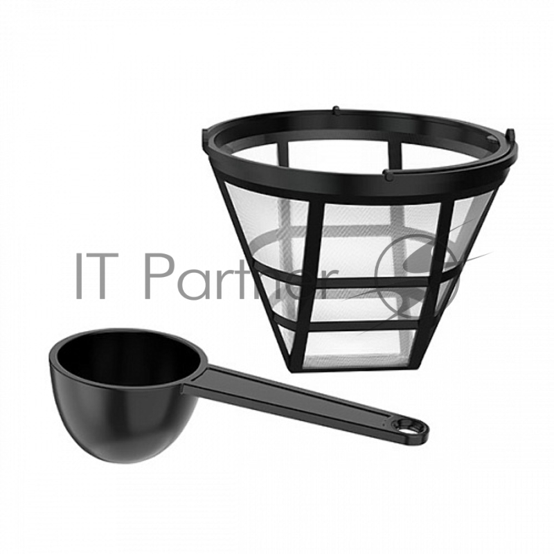 Капельная кофеварка BQ CM2002 Steel-Black, Мощность 900 Вт, Объем 1.5 л, Противокапельная система, Установка часов и настройка таймера, Регулировка крепости кофе, Предварительное смачивание, Функция автоподогрева, Противокапельная система , Многоразо