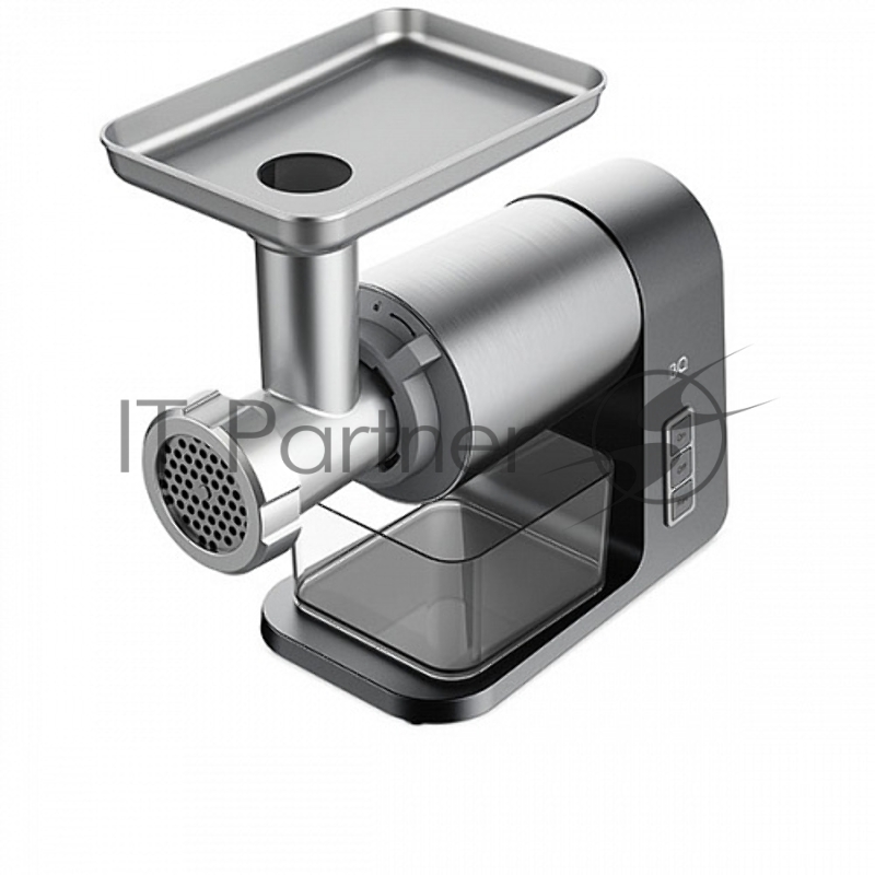 Мясорубка BQ MG1010 Space Gray. Мощность 2200 Вт / Вместимость загрузочного лотка 2 кг / Производительность 1,8 кг/мин / Скорость вращения шнека до 195 об/мин / Насадка для колбасок и кеббе в комплекте / Контейнер для мяса в комплекте / Металлические