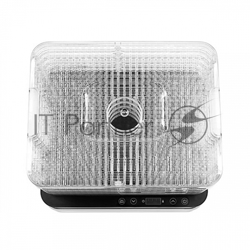 Сушилка для овощей и фруктов BQ FD1003 Black-Steel, Мощность 420 Вт, Электронная настройка времени и температуры, 5 регулируемых по высоте поддонов , 3 дополнительных поддона для пастилы, Равномерный нагрев, Сохраняет максимум витаминов и питательных