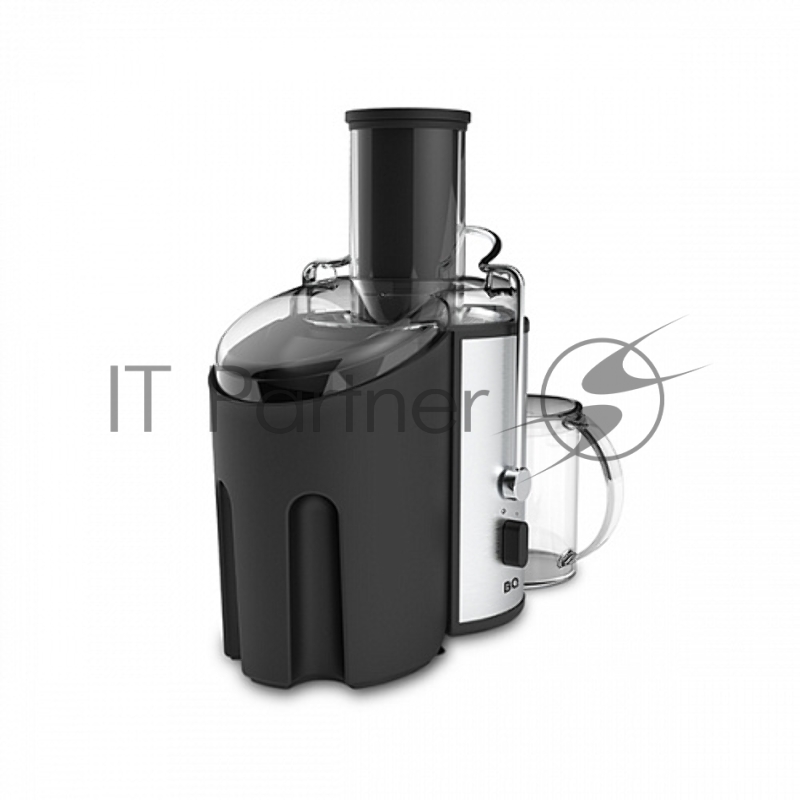 Соковыжималка BQ J1006 Black-Steel, Мощность 1100 Вт, Усиленная защита Multi Protect System: блокировка при неправильной сборке, защита от перегрузки, защита от перегрева, защита от случайного включения, Сверхширокое загрузочное отверстие 85 мм, 2 ск