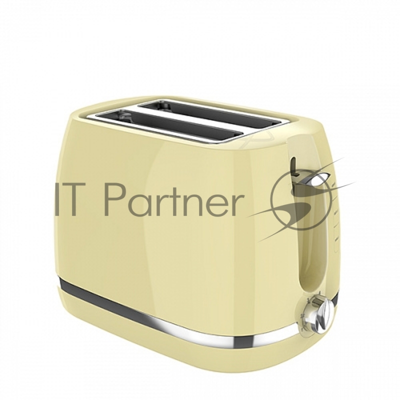 Тостер BQ T1711 Ivory. Потребляемая мощность: 870Вт, Количество отсеков: 2, Список режимов: Отменить, разогреть, разморозить, Съемный лоток для крошек: Да, Автоматическое центрирование тостов: Да, Контроль степени прожарки тоста: Да, Тип управления (