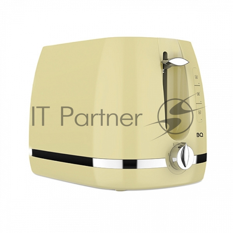 Тостер BQ T1711 Ivory. Потребляемая мощность: 870Вт, Количество отсеков: 2, Список режимов: Отменить, разогреть, разморозить, Съемный лоток для крошек: Да, Автоматическое центрирование тостов: Да, Контроль степени прожарки тоста: Да, Тип управления (