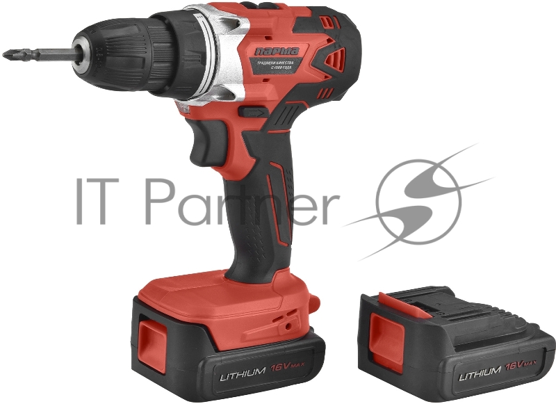 Дрель-шуруповерт Парма ДША-02-2016/2Li аккум. патрон:быстрозажимной (кейс в комплекте) (02.021.00015)