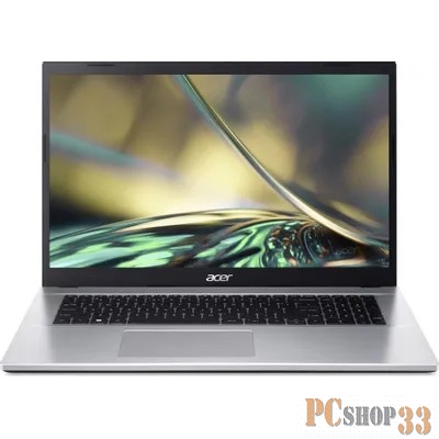 Ноутбук Acer A317-54-39SS Aspire 17.3 FHD IPS/Intel Core i3-1215U/16GB/512GB SSD/Integrated/WiFi/BT/noOS/SI