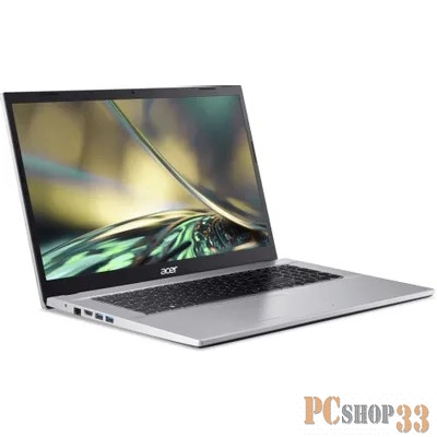Ноутбук Acer A317-54-39SS Aspire 17.3 FHD IPS/Intel Core i3-1215U/16GB/512GB SSD/Integrated/WiFi/BT/noOS/SI