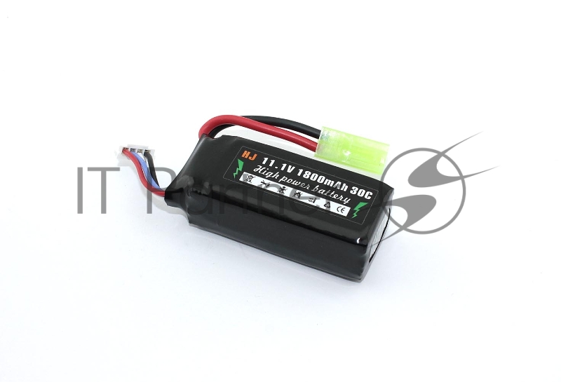 Аккумулятор Li-Pol 11.1v 802555 1800mah разъем mini Tamiya plug