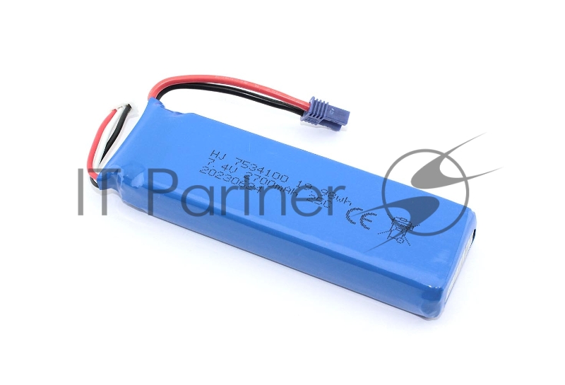 Аккумулятор Li-Pol 7.4v 7534100 2700mah разъем EC2