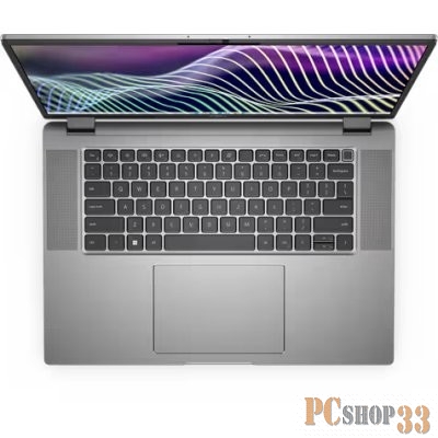 Ноутбук Dell Latitude 7640 16(1920x1200 IPS (матовый))/Intel Core i7 1370P(1.9Ghz)/32768Mb/512SSDGb Iris Xe Graphics/Cam/BT/WiFi/38WHr/war 1y/1.837kg/silver/Win11Pro_ENG