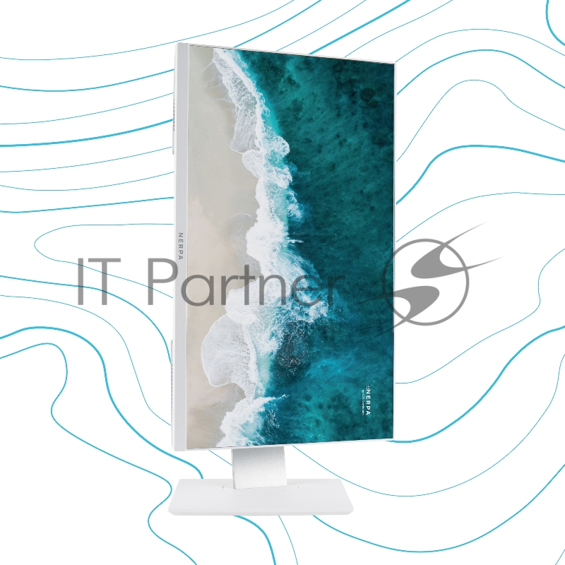 Моноблок NERPA SAIMAA I240-121L 23.8(1920x1080 (матовый) IPS)/Intel Core i3 12100(3.3Ghz)/8192Mb/256PCISSD UHD Graphics 730/BT/WiFi/war 1y/7.38kg/white/silver/Win11Pro