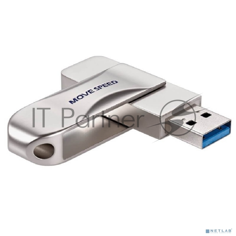 Накопитель USB 3.0 32GB Move Speed YSULSP серебро металл