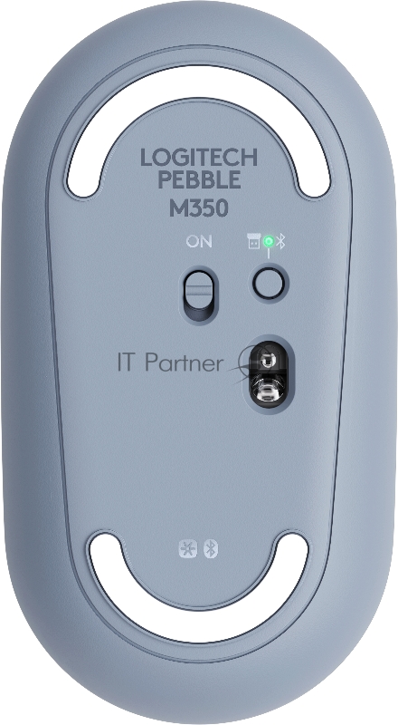 Мышка USB OPTICAL WRL PEBBLE M350 GREY 910-006653 LOGITECH