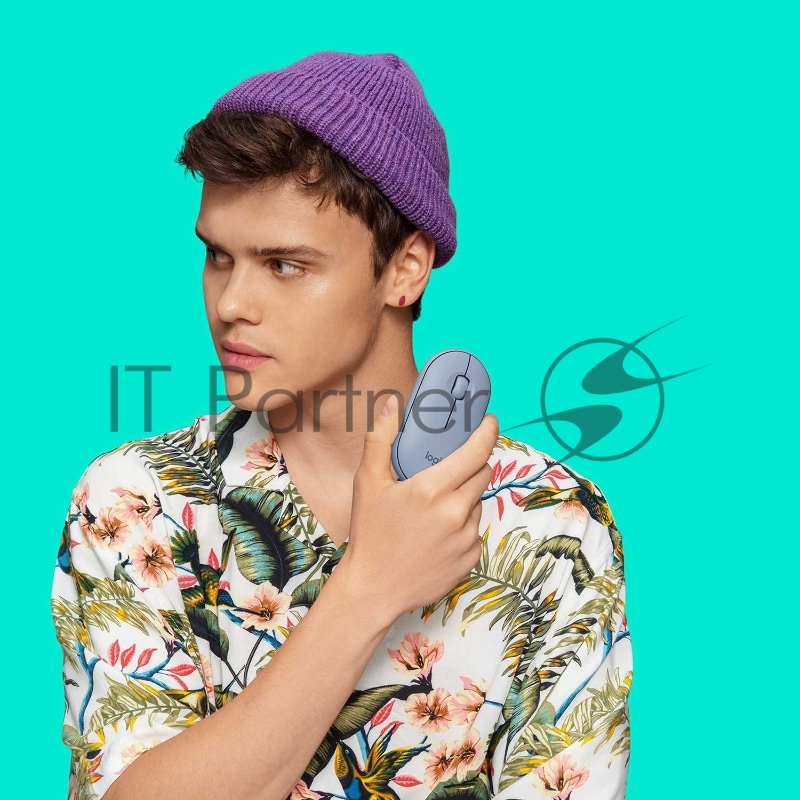 Мышка USB OPTICAL WRL PEBBLE M350 GREY 910-006653 LOGITECH