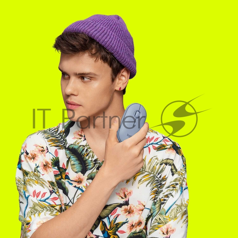 Мышка USB OPTICAL WRL PEBBLE M350 GREY 910-006653 LOGITECH