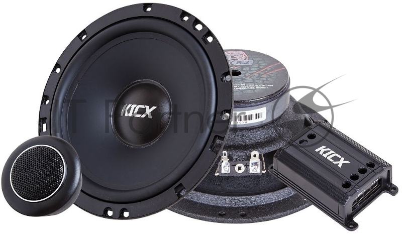 Колонки автомобильные Kicx RX 6.2 4Ом 16см (6.5дюйм) (ком.:2кол.) компонентные двухполосные