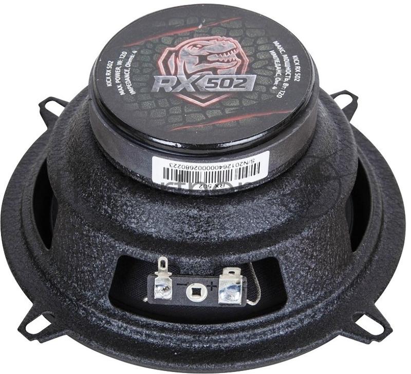 Колонки автомобильные Kicx RX 502 4Ом 13см (5дюйм) (ком.:2кол.) коаксиальные двухполосные