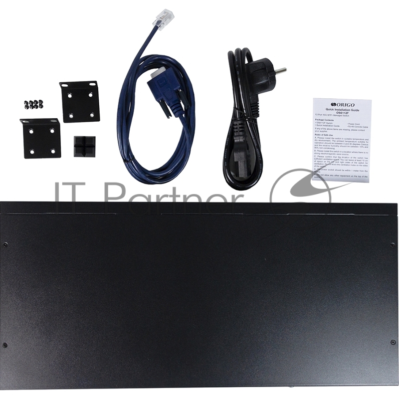 Коммутатор Managed L3 Switch 12x10GBase-X SFP+, RJ45 Console