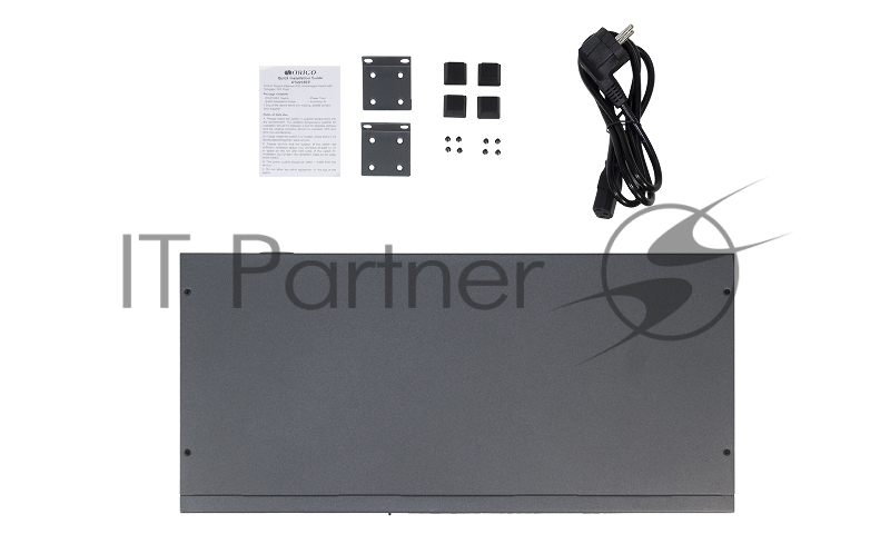 Коммутатор Unmanaged Switch 16x1000Base-T PoE, 2x1000Base-X SFP, PoE Budget 200W, Long-range PoE up to 250m, 19 w/brackets