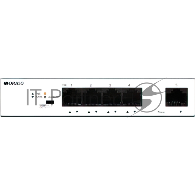 Коммутатор Unmanaged Switch 4x1000Base-T PoE, 1x1000Base-T, PoE Budget 60W, Long-range PoE up to 250m, metal case