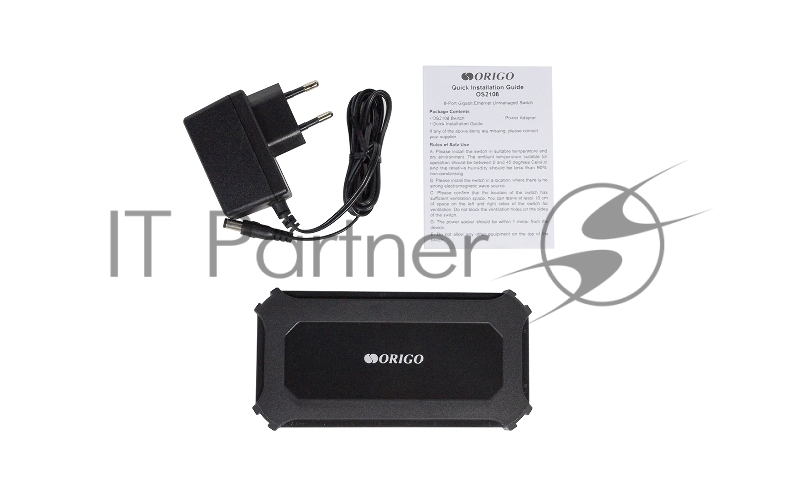 Коммутатор Unmanaged Switch 8x1000Base-T, plastic case