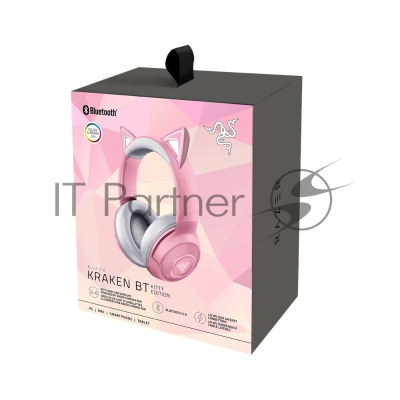 Гарнитура Razer Razer Kraken Kitty BT V2 - Quartz Ed. Headset/ Razer Kraken Kitty BT V2 - Quartz Ed. Headset