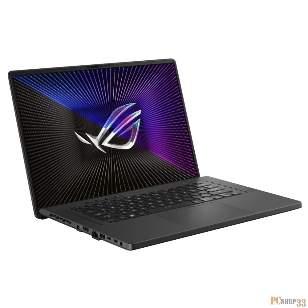 Ноутбук Asus ROG Zephyrus G16 GU603ZV-N4041 Core i7 12700H 16Gb SSD1Tb NVIDIA GeForce RTX4060 8Gb 16 IPS WQXGA (2560x1600) noOS grey WiFi BT Cam (90NR0H23-M00390)