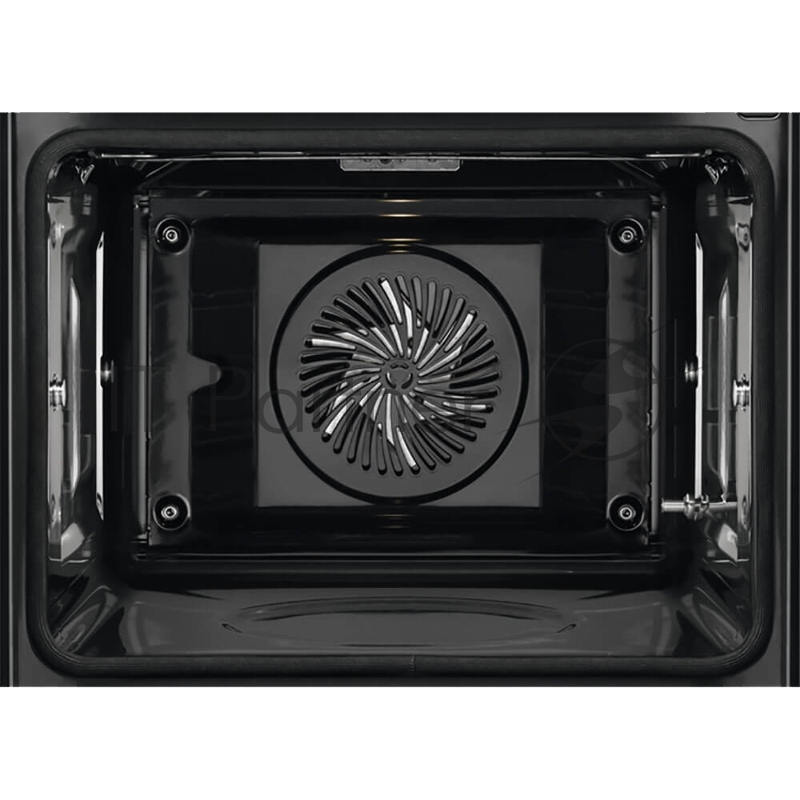 Встраиваемый духовой шкаф AEG С паром, 60 см, 71 л, черный+нержавеющая сталь, термозонд,каталитическая очистка