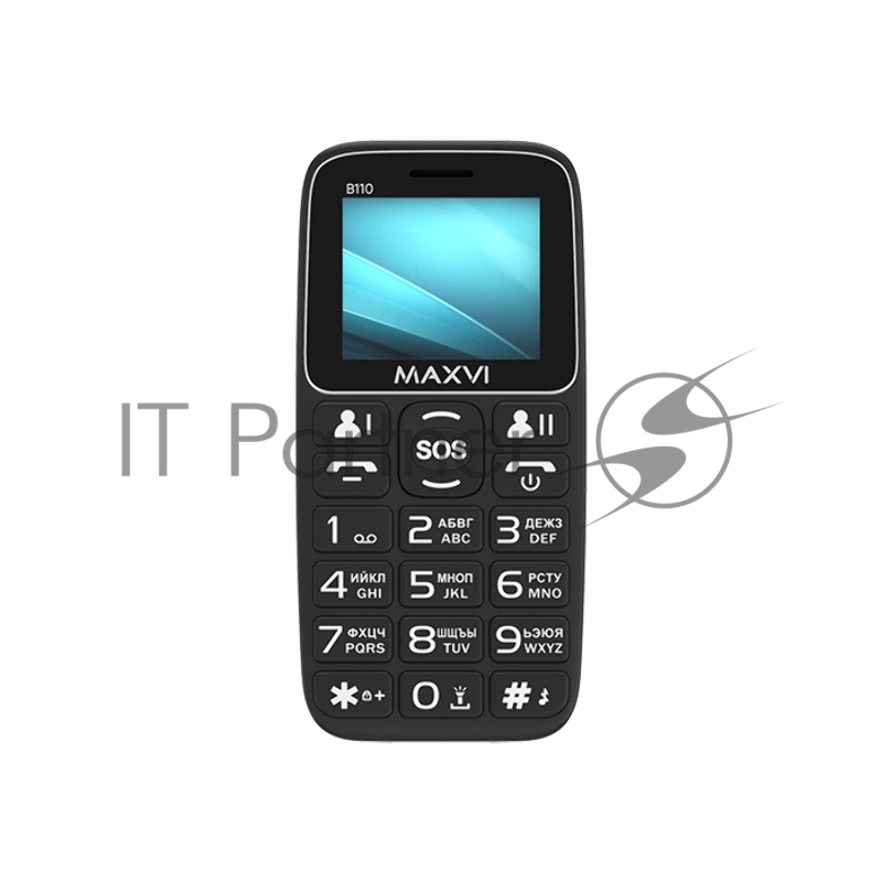 Мобильный телефон Maxvi B110 black