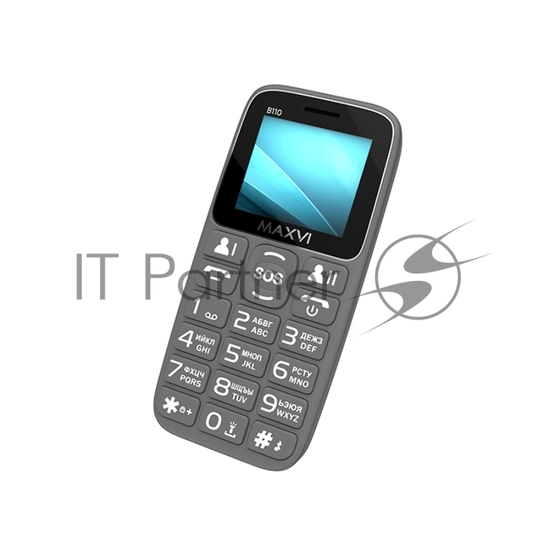Мобильный телефон Maxvi B110 grey