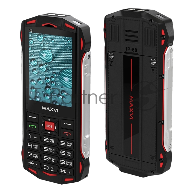 Мобильный телефон Maxvi R3 red