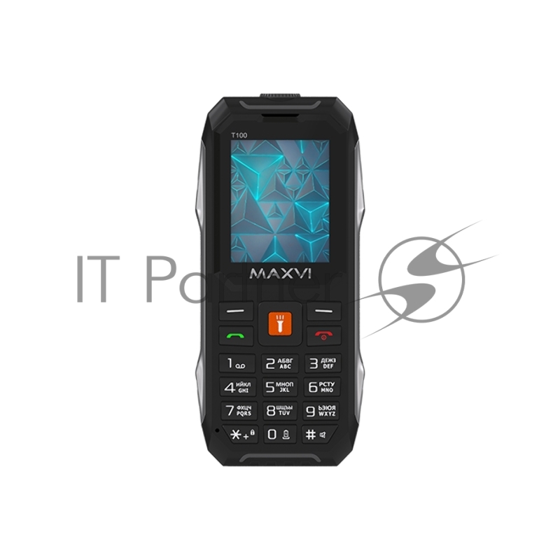 Мобильный телефон Maxvi T100 black