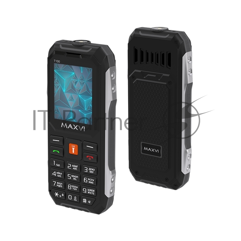 Мобильный телефон Maxvi T100 black