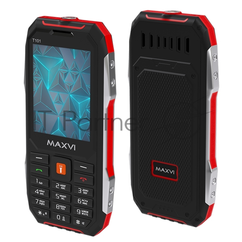 Мобильный телефон Maxvi T101 red