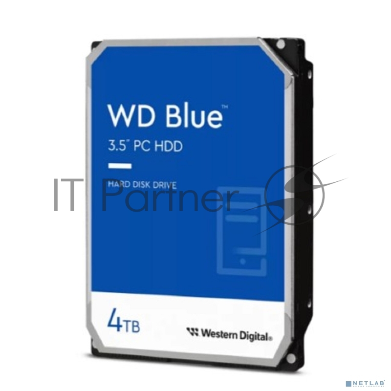 Жесткий диск WDC SATA 4TB 6GB/S 256MB BLUE WD40EZAX