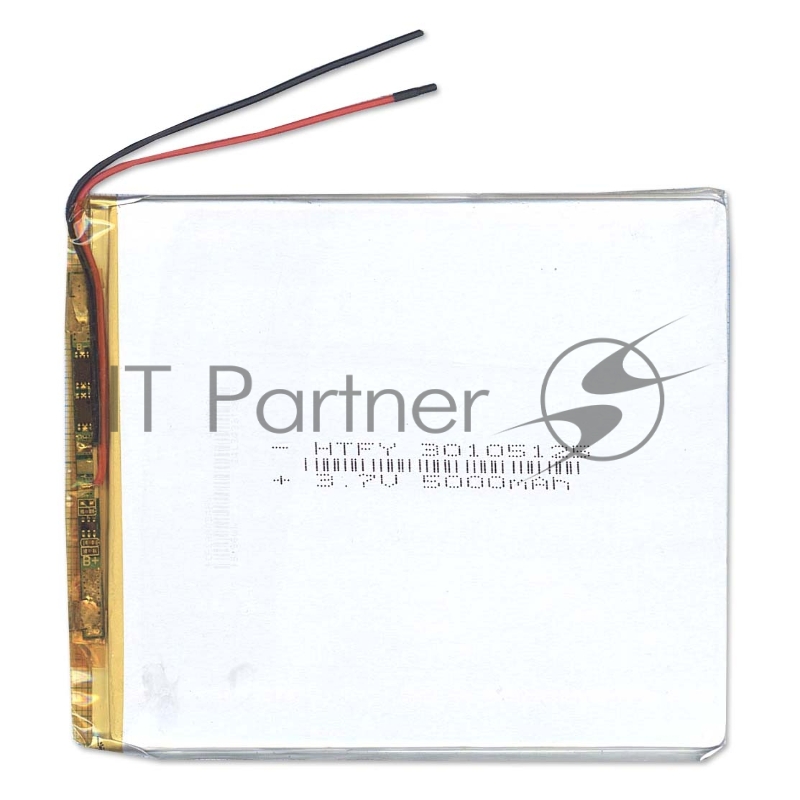Аккумулятор Li-Pol (батарея) 3*105*125мм 2pin 3.7V/5000mAh