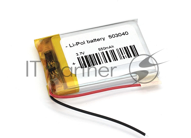 Аккумулятор Li-Pol (батарея) 5*30*40мм 2pin 3.7V/550mAh