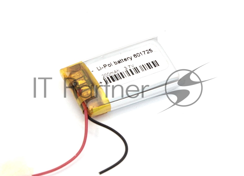 Аккумулятор Li-Pol (батарея) 6*17*25мм 2pin 3.7V/200mAh
