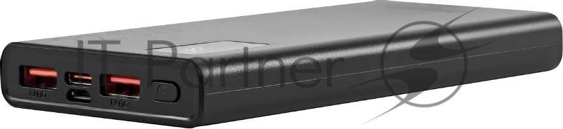 Мобильный аккумулятор Digma DGPF10A 10000mAh QC3.0/PD3.0 22.5W 5A 2xUSB-A/USB-C черный (DGPF10A22PBK)