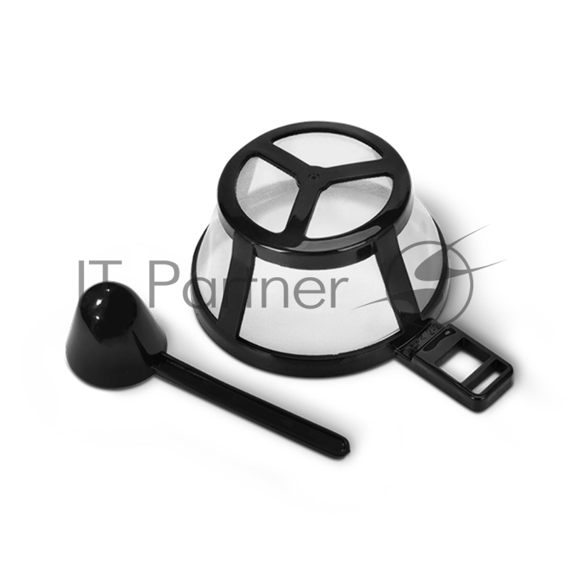 Капельная кофеварка Blackton Bt CM1114 Black-Steel, Мощность: 650 Вт, Многоразовый фильтр и мерная ложка в комлекте, Объем резервуара для воды: 360 мл, Объем кружки: 360 мл, Защита от перегрева, Индикатор включения/отключения , Автоматическое отключе