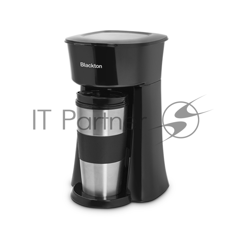 Капельная кофеварка Blackton Bt CM1114 Black-Steel, Мощность: 650 Вт, Многоразовый фильтр и мерная ложка в комлекте, Объем резервуара для воды: 360 мл, Объем кружки: 360 мл, Защита от перегрева, Индикатор включения/отключения , Автоматическое отключе