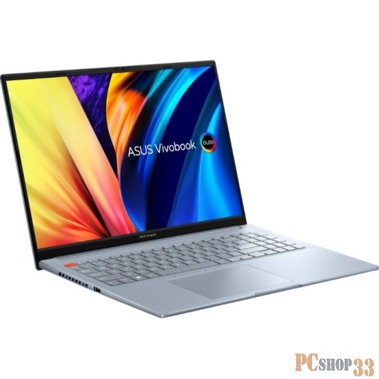 Ноутбук ASUS Vivobook 16X M5602QA-KV120 AMD Ryzen 5-5600H/16Gb/SSD512GB/16/IPS/W (2560x1600))/120Hz/NoOS/silver (90NB0XW3-M004P0)