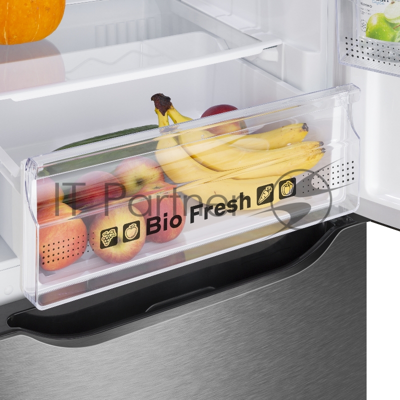 Холодильник-морозильник с инвертором MAUNFELD MFF187NFIX10