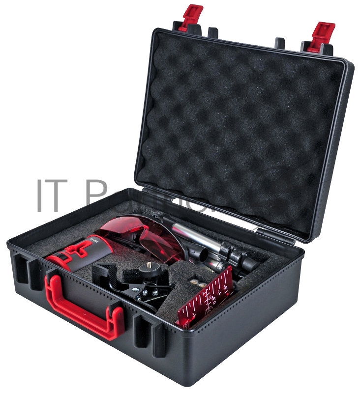 Нивелир лазерн. Elitech ЛН 2К 2кл.лаз. 635нм цв.луч. красный 2луч. (201468)